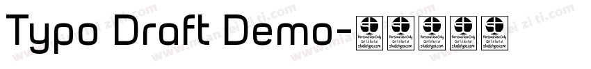 Typo Draft Demo字体转换